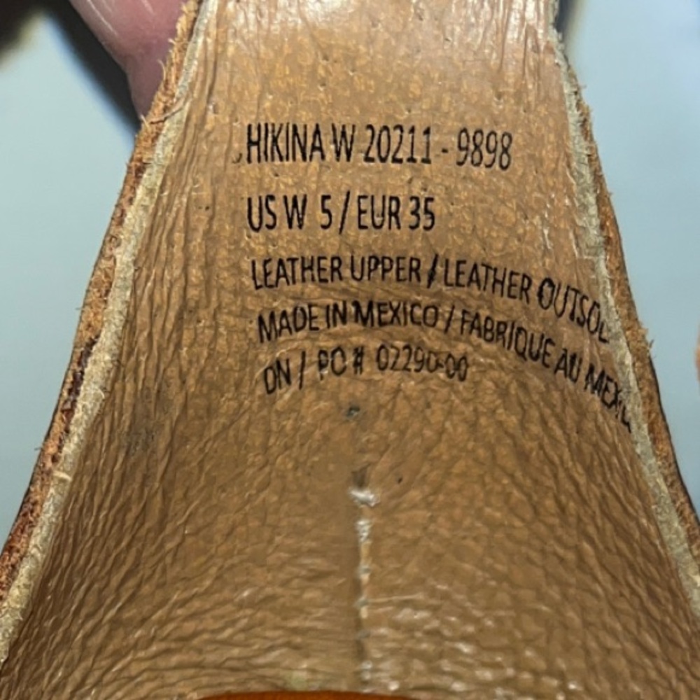 Olukai Hikina Brown Leather Sandals size women’s 5 - Picture 2 of 9